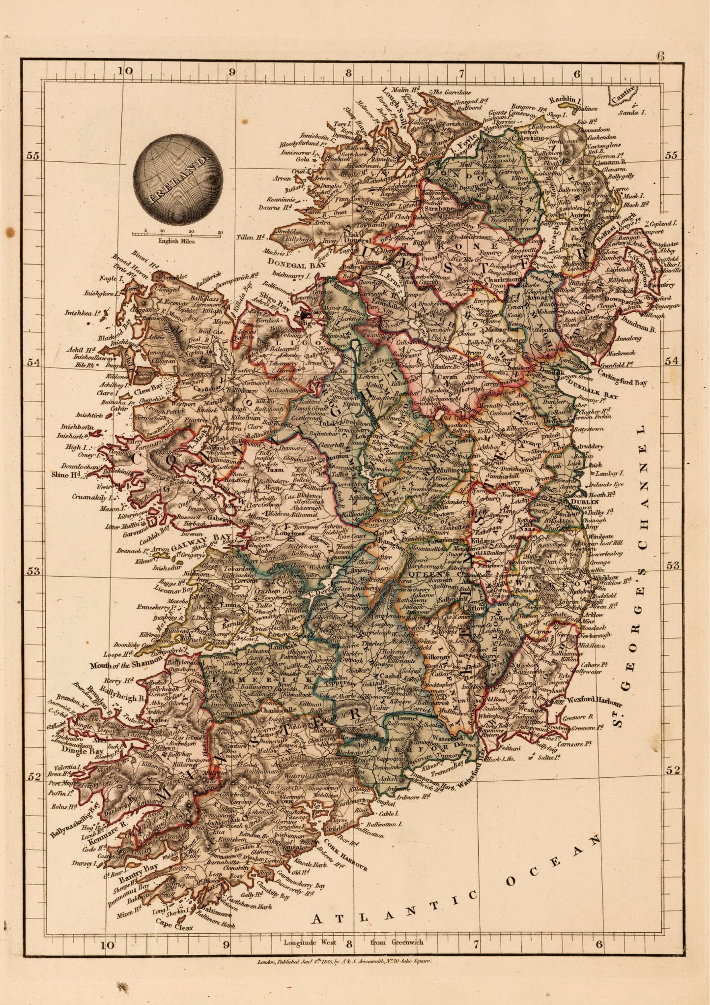 Historic Map of Ireland - Amazing Maps