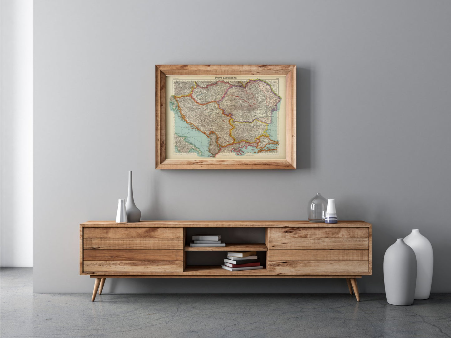 Historic Map of the Balkans in French - Amazing Maps