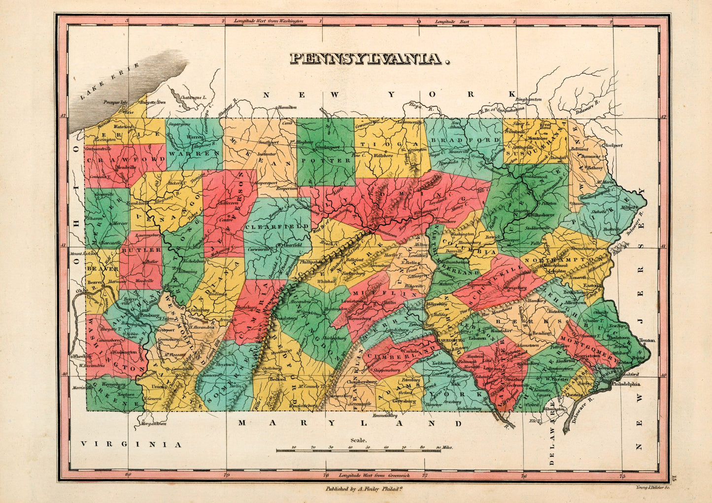 Pennsylvania Historic Map - Amazing Maps