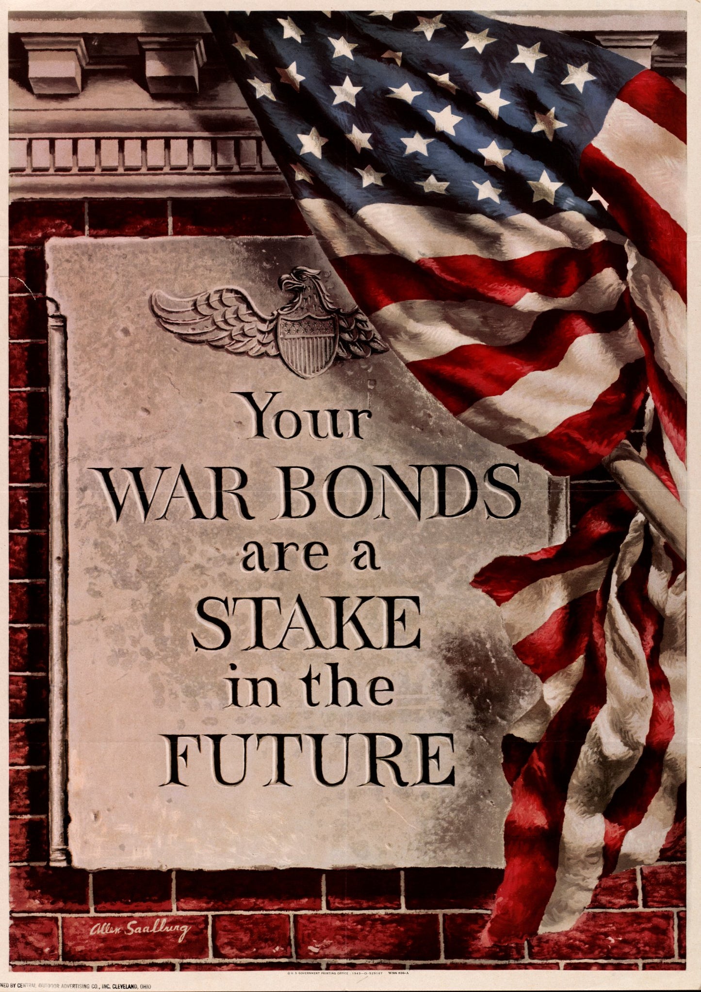 Stake In The Future - American Poster - Amazing Maps