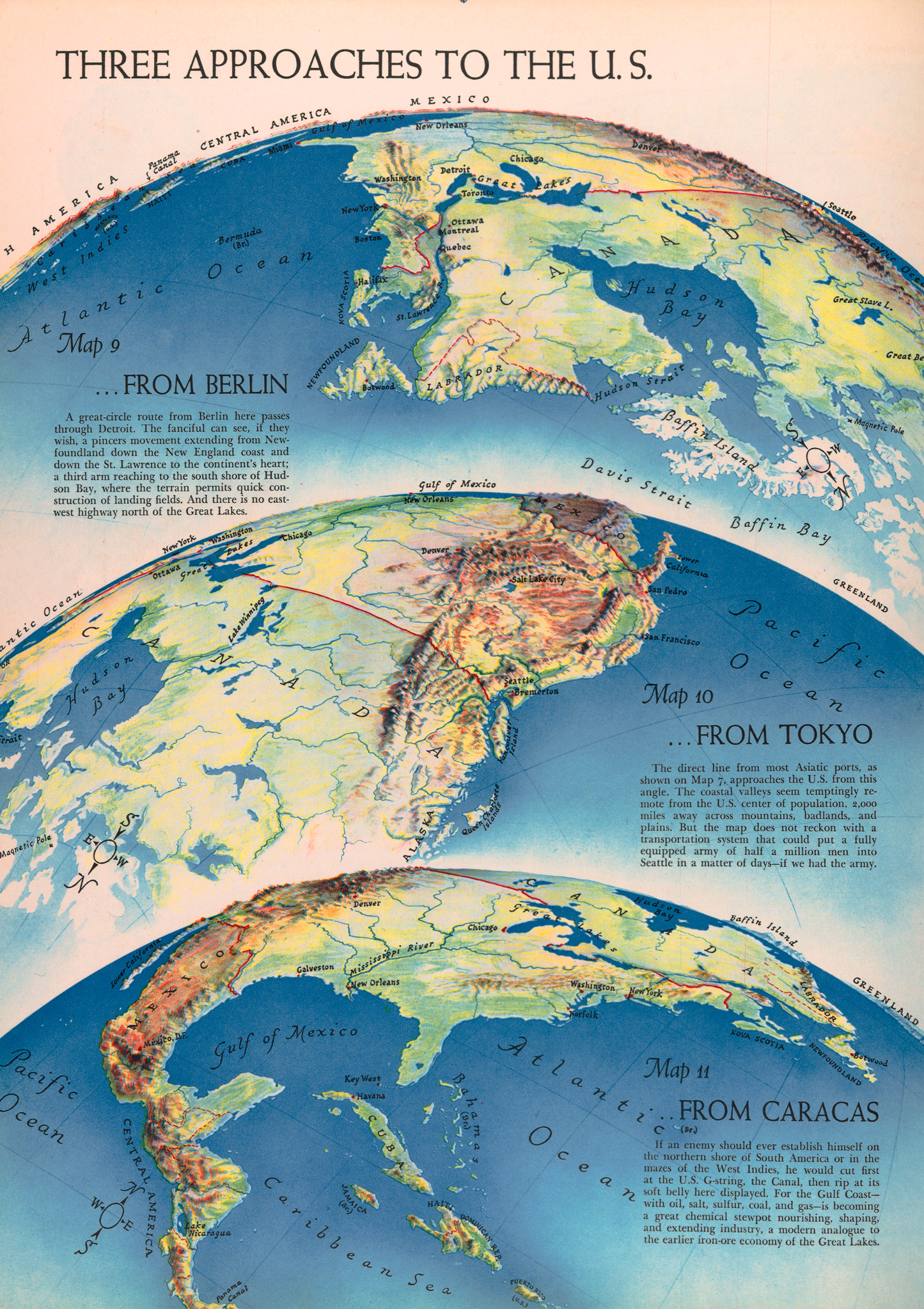 Three Approaches to the United States Map