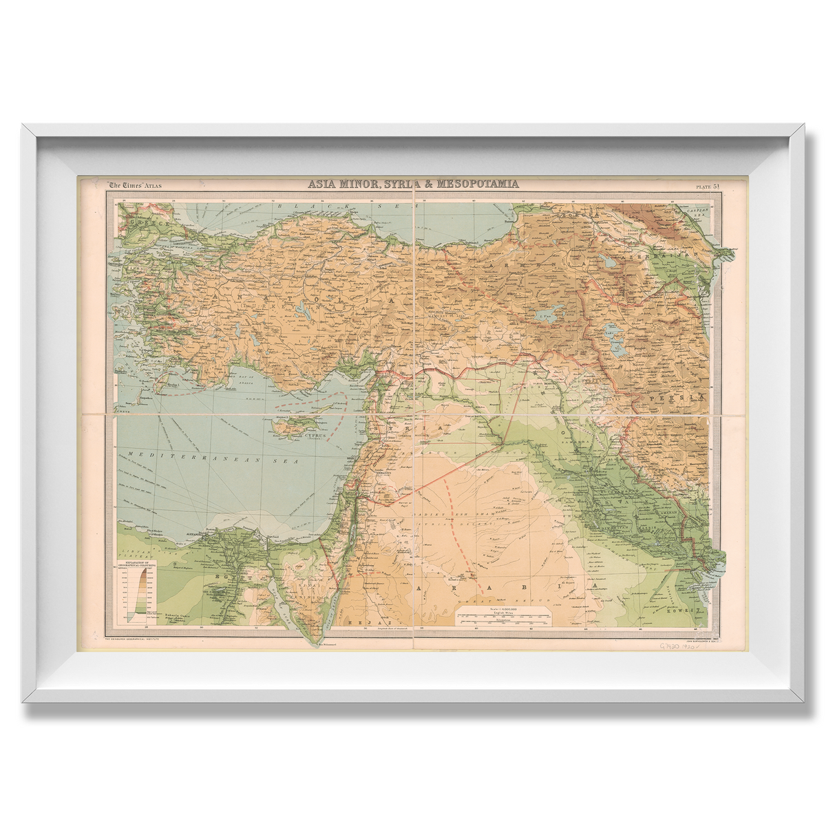 Historic Map of the Middle East – Amazing Maps