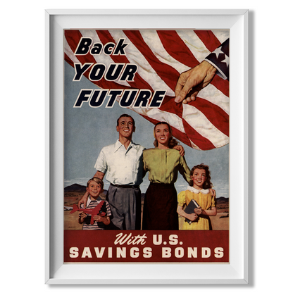 Back Your Future! - American Poster