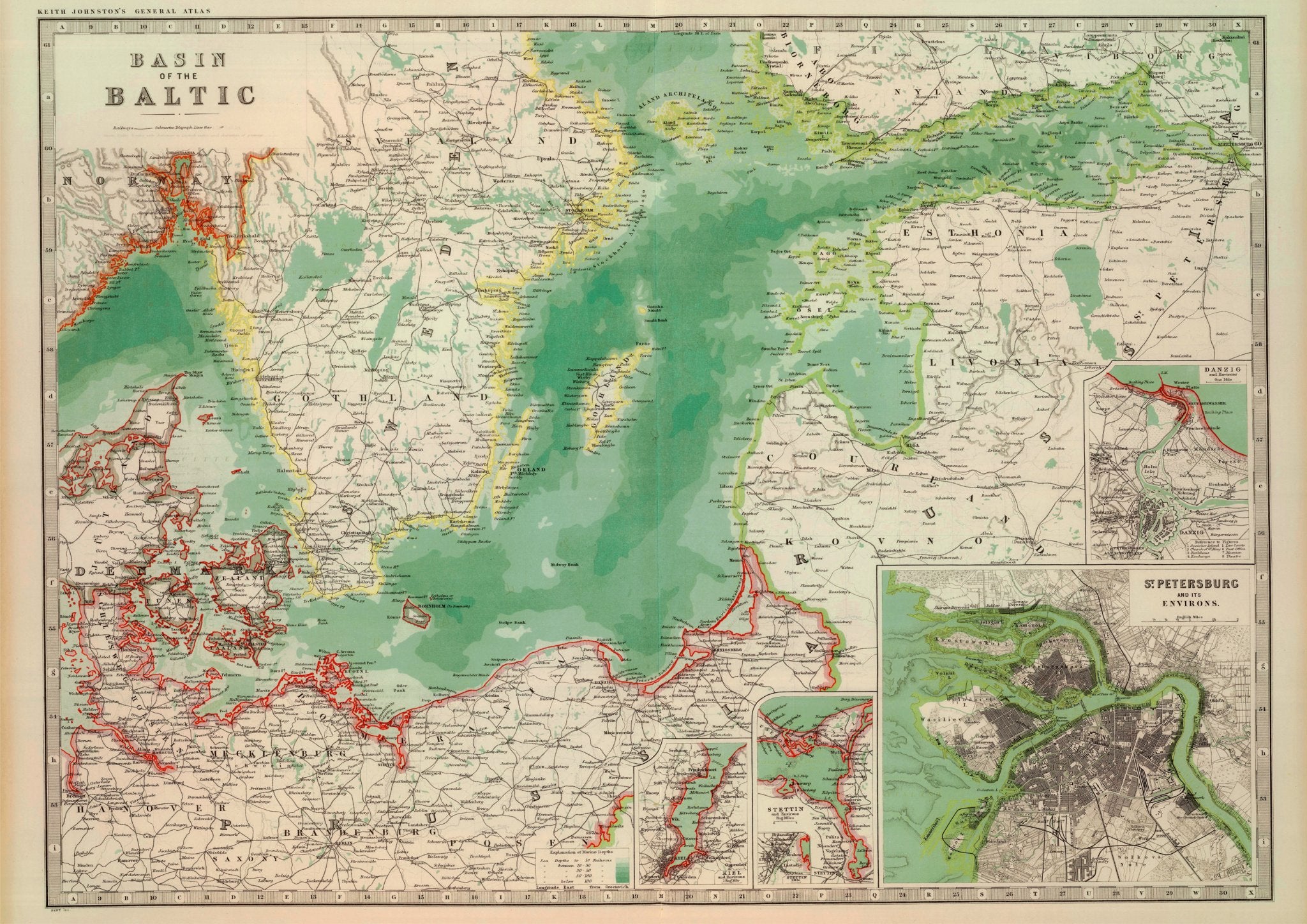 Bultic Map Baltic Sea Historic Map – Amazing Maps