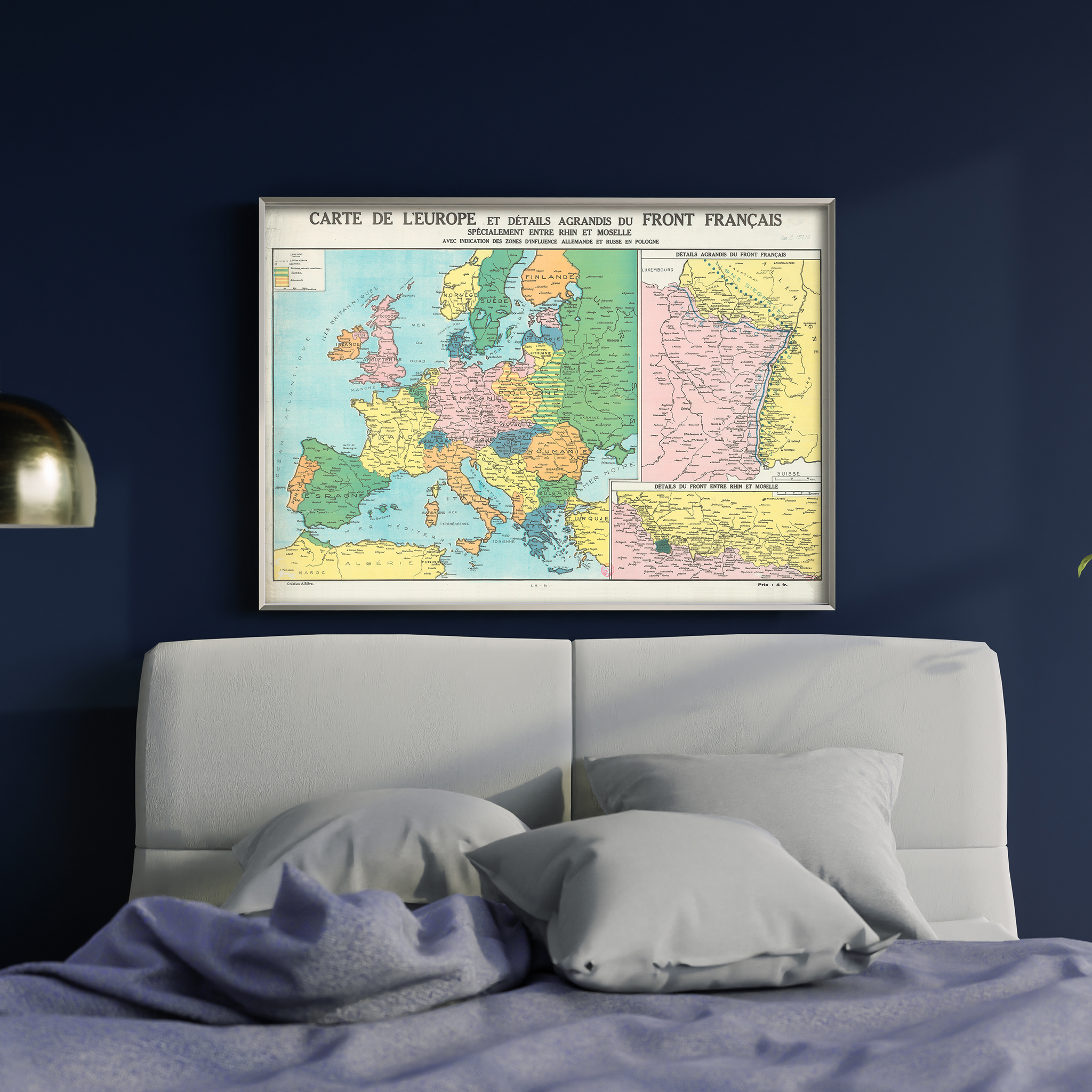 Map of Europe in WW2 & the French Front - Amazing Maps