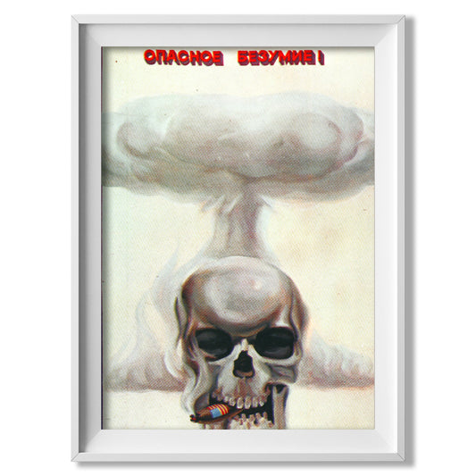 Dangerous stupidity Soviet Propaganda poster - Amazing Maps