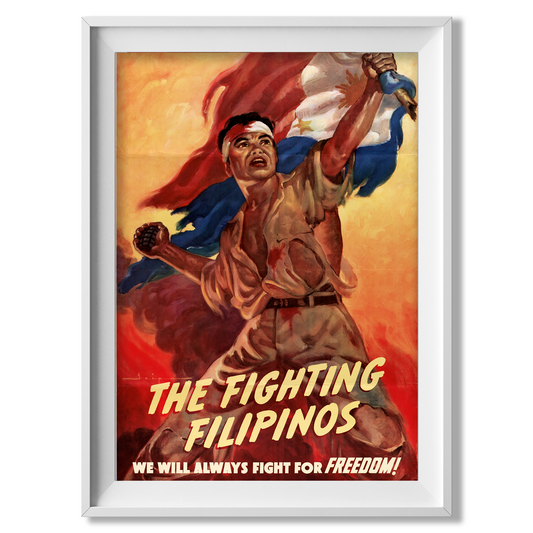 The Fighting Filipinos Propaganda Poster