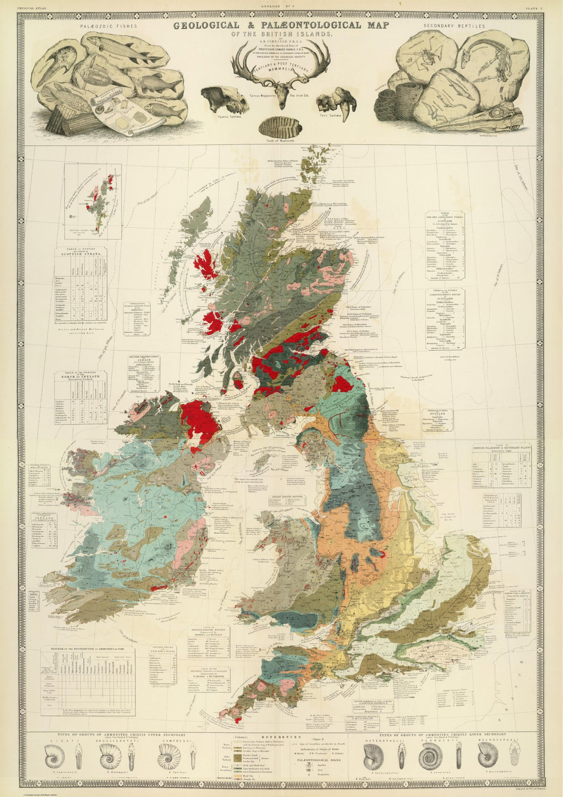 Geological Map of the British Isles – Amazing Maps