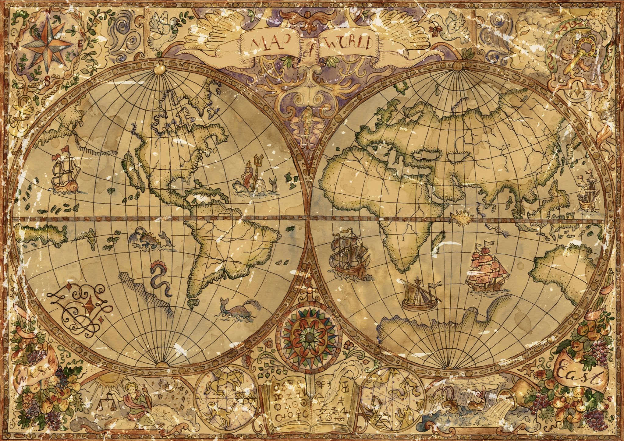 First Spherical Map Historic Spherical Map of the World – Amazing Maps