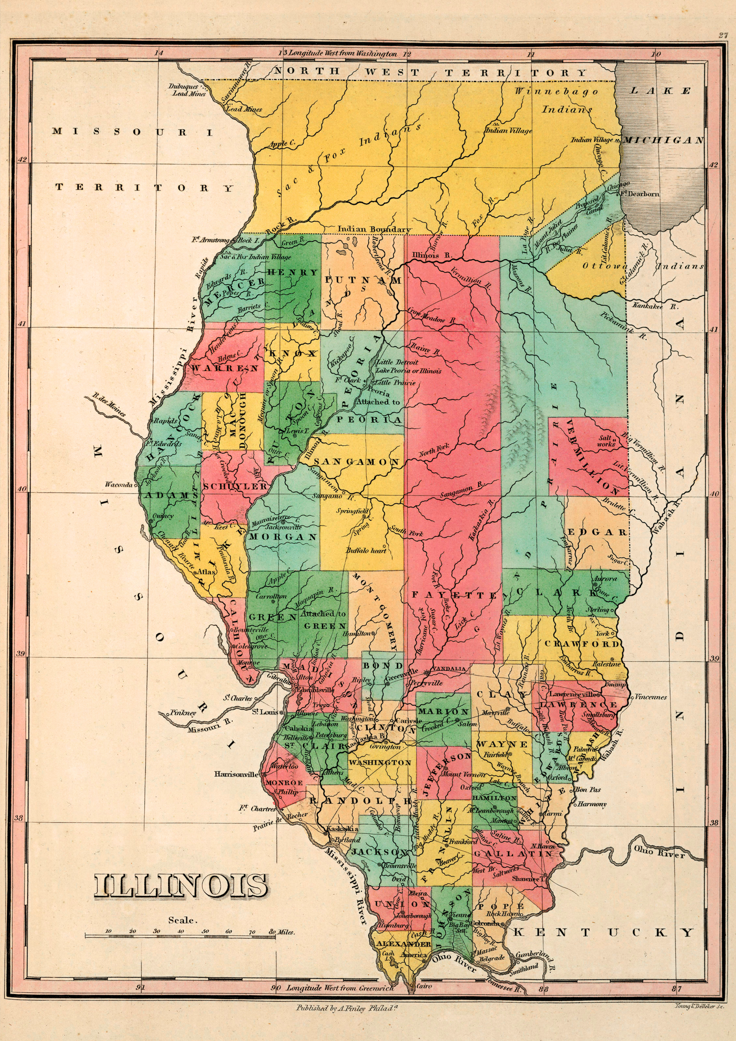 Illinois Historic Map