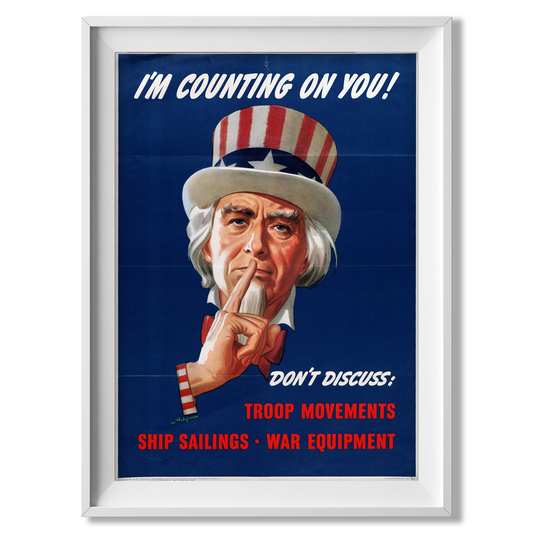 I'm Counting On You! - American Poster