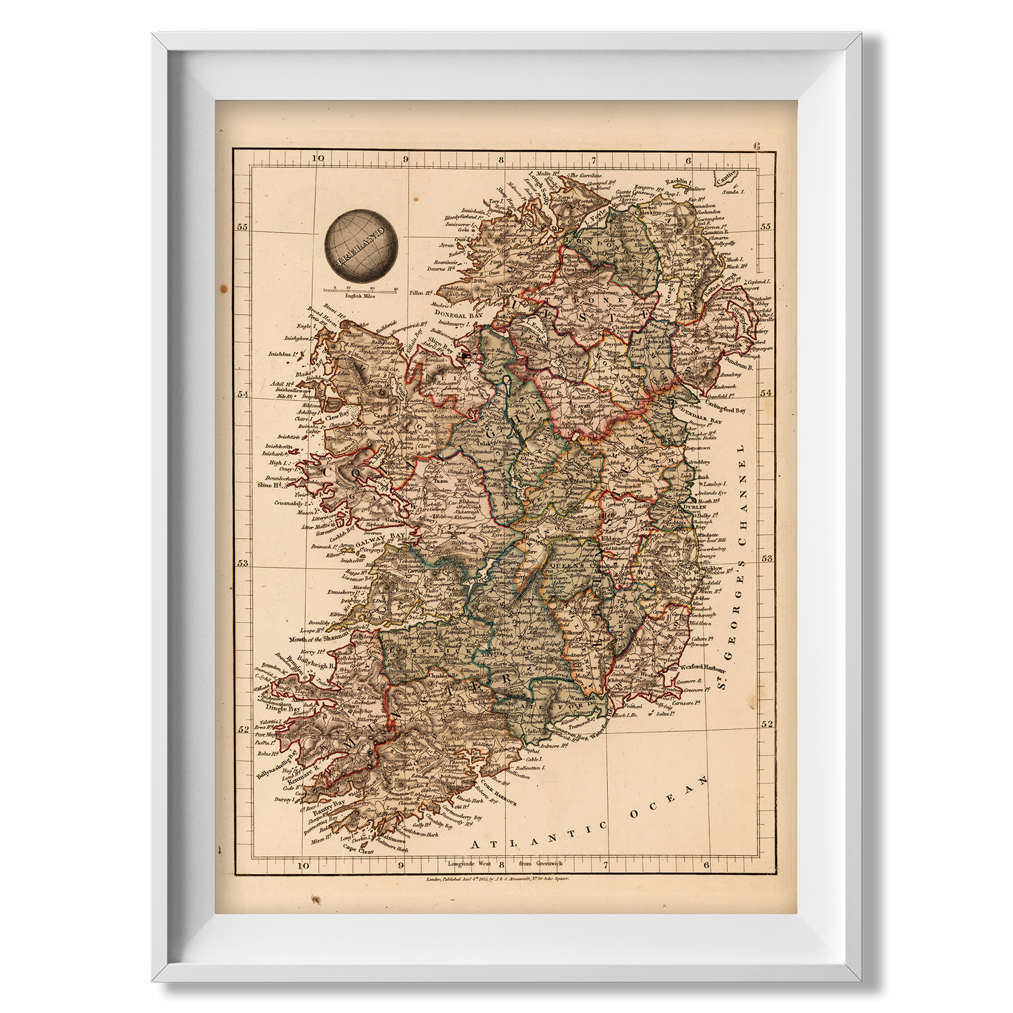 Historic Map of Ireland