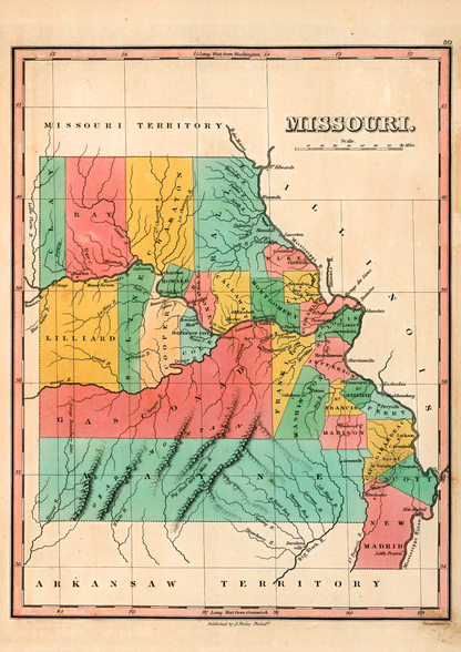Missouri Historic Map