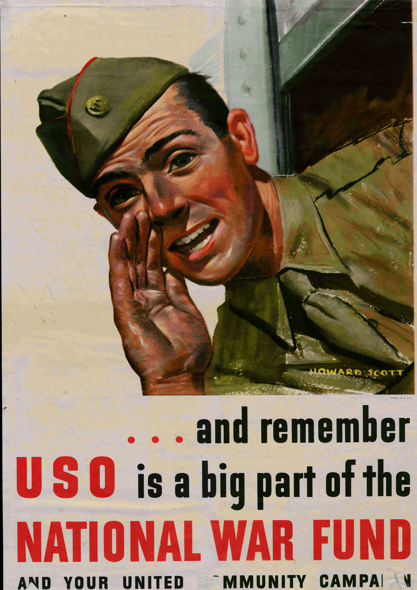 National War Fund - American Poster