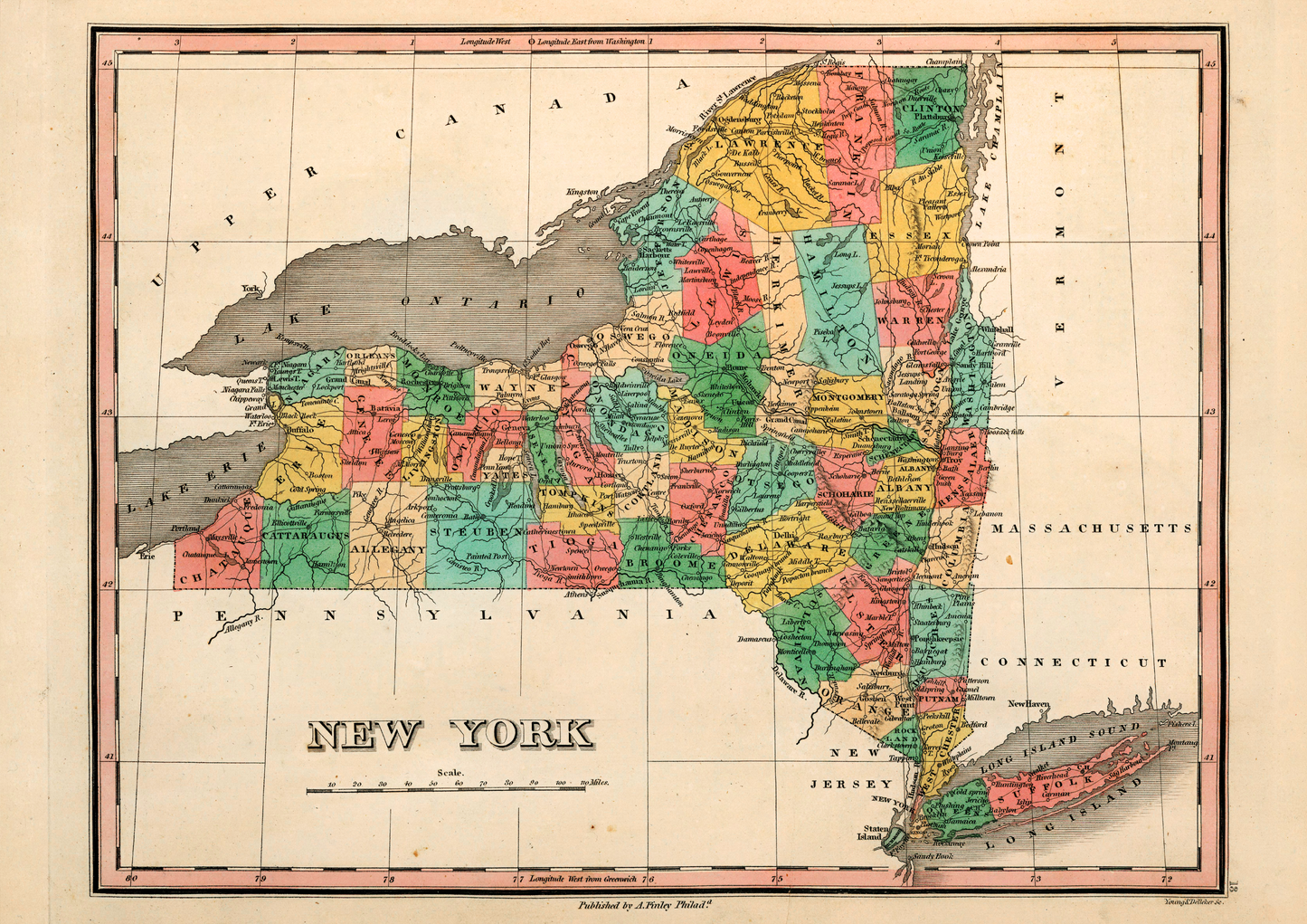 New York Historic Map