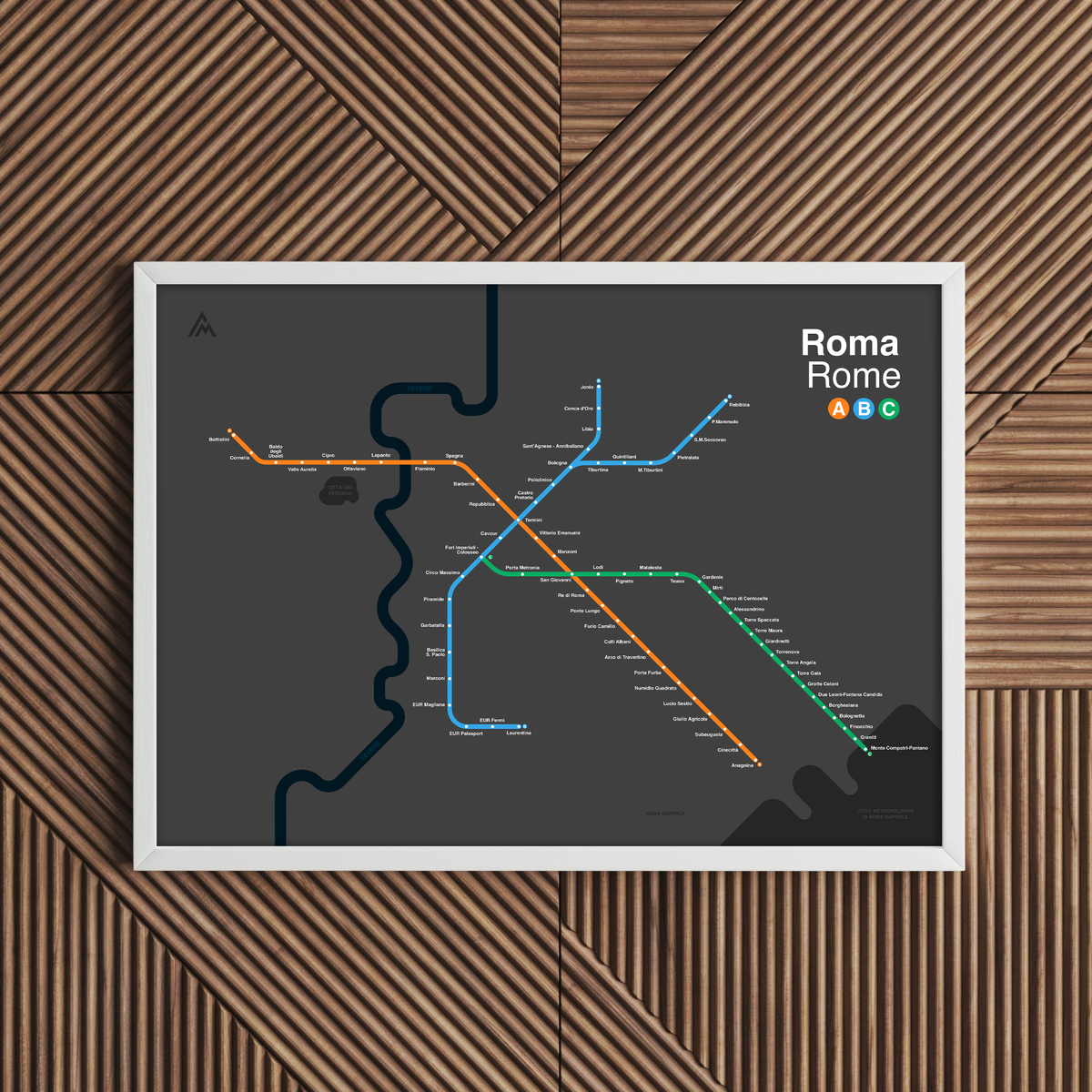 Rome Metro map – Amazing Maps