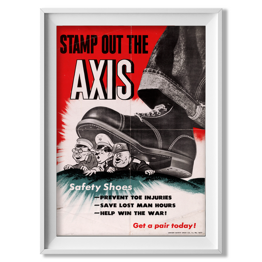 Stamp Out The Axis - American Poster