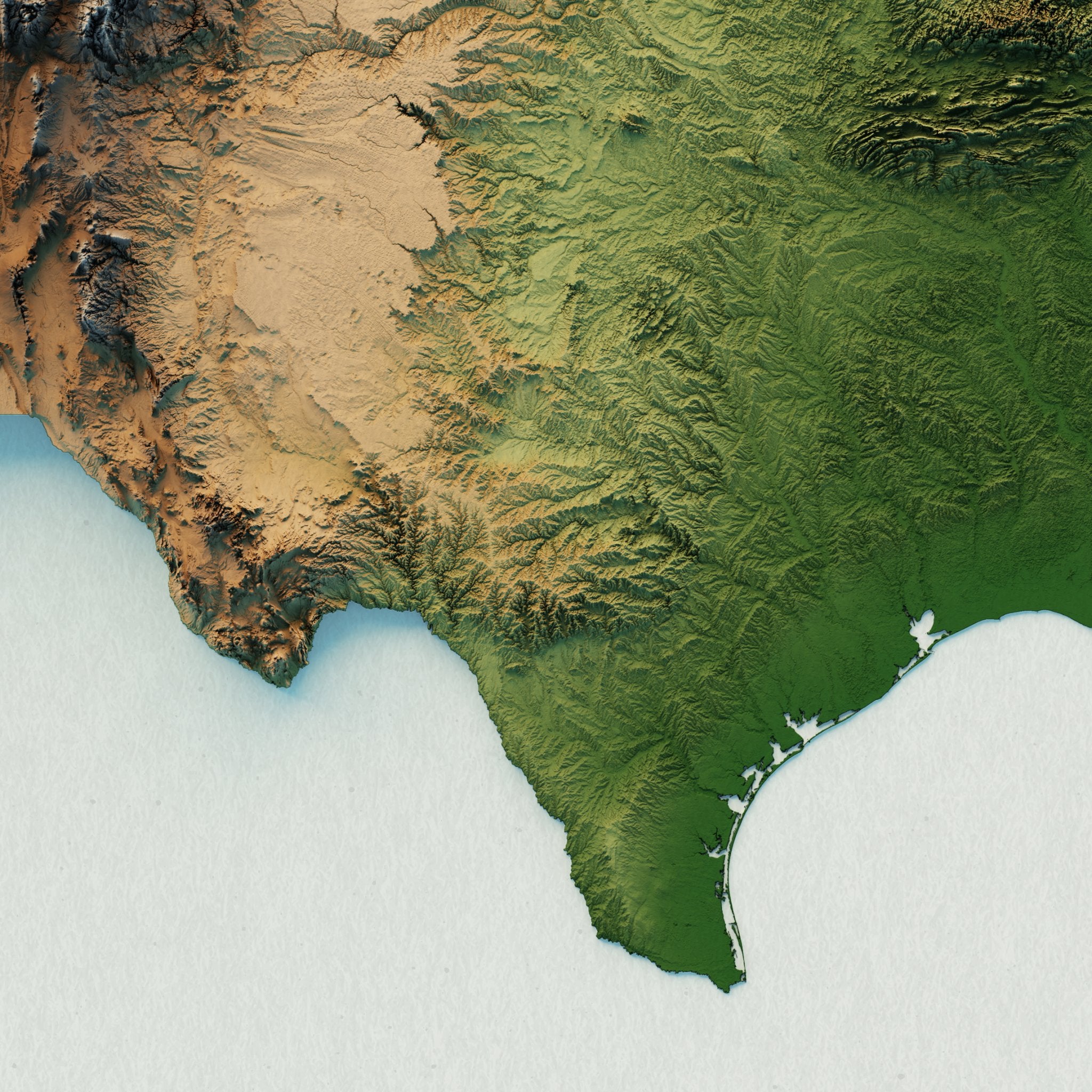 Relaistic Map United States Realistic Relief map – Amazing Maps
