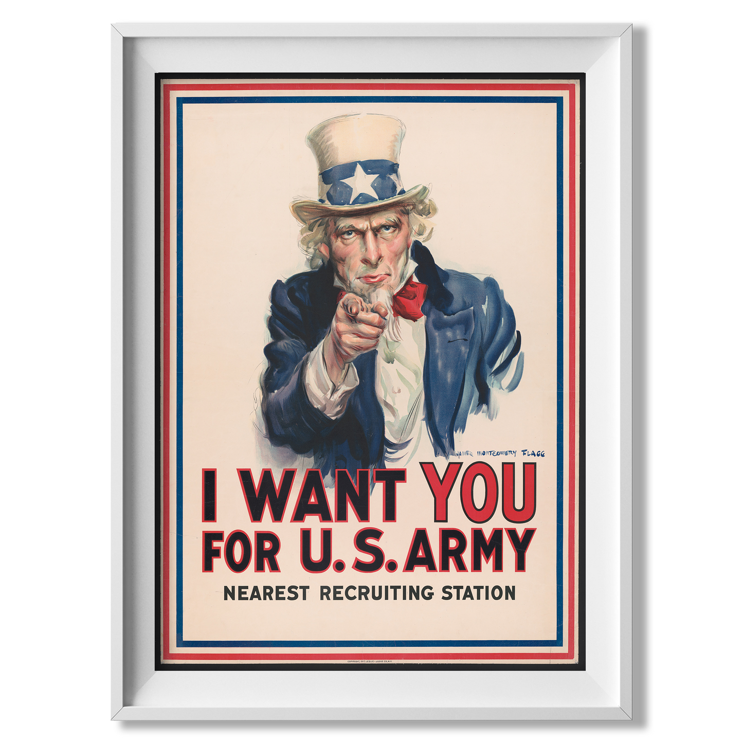 US Army Recruitment Propaganda Poster